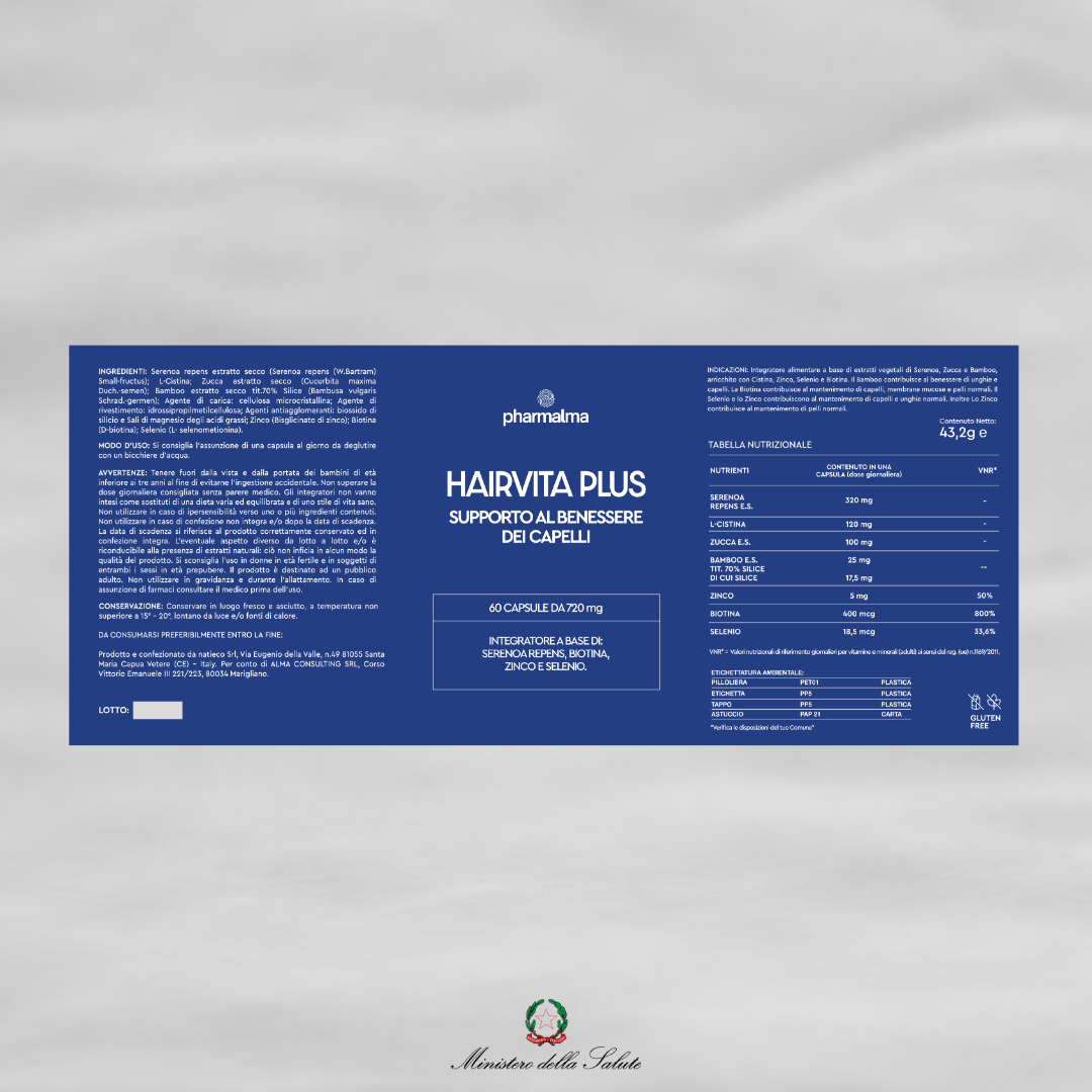 HAIRVITA PLUS - Pharmalma ®
